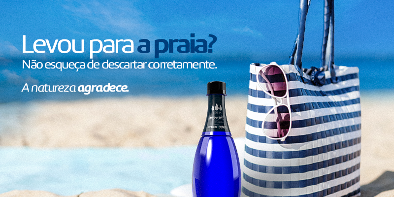 Descarte consciente nas praias: dissemine essa ideia!